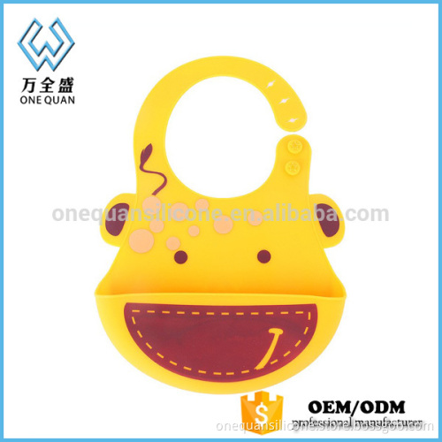 Toddlers OEM bibs baby infant siliva waterproof silicone bids Wholesale 2017